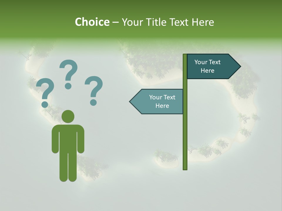 Tropical Tree Wave PowerPoint Template