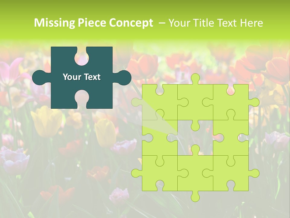 Gardening Bright Petal PowerPoint Template