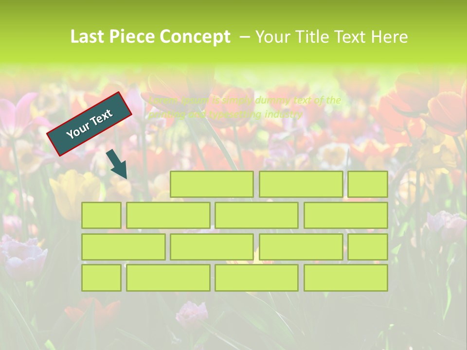 Gardening Bright Petal PowerPoint Template