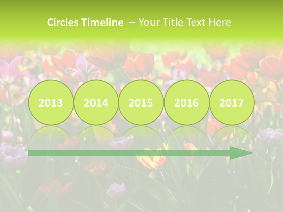Gardening Bright Petal PowerPoint Template