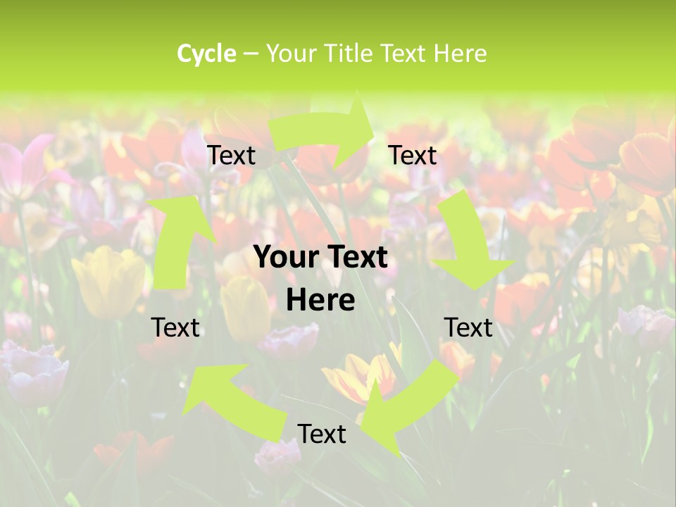 Gardening Bright Petal PowerPoint Template