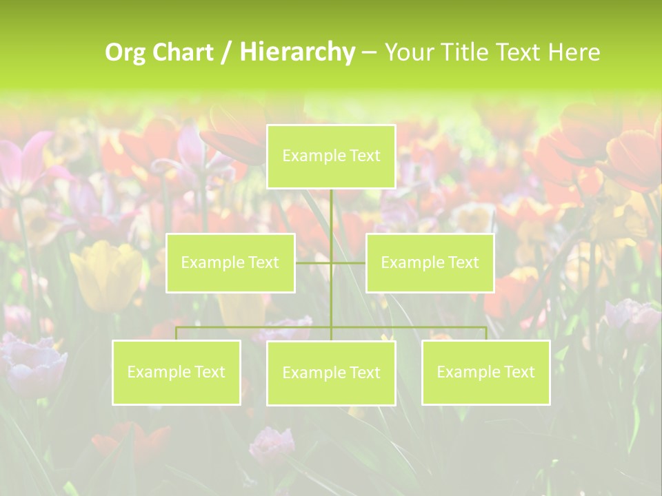 Gardening Bright Petal PowerPoint Template