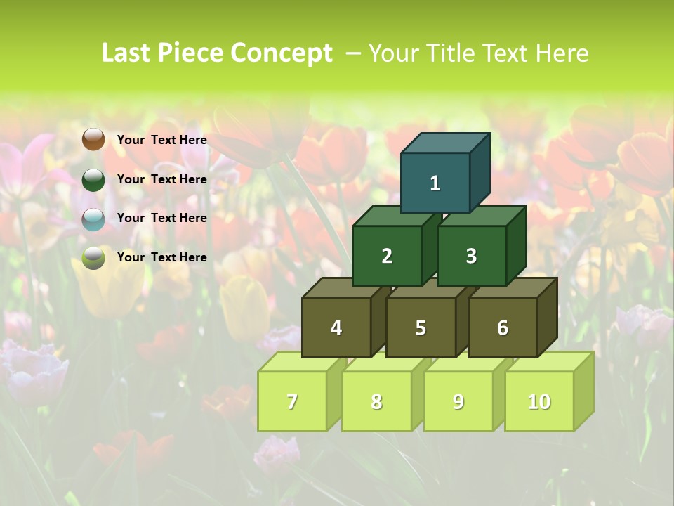 Gardening Bright Petal PowerPoint Template