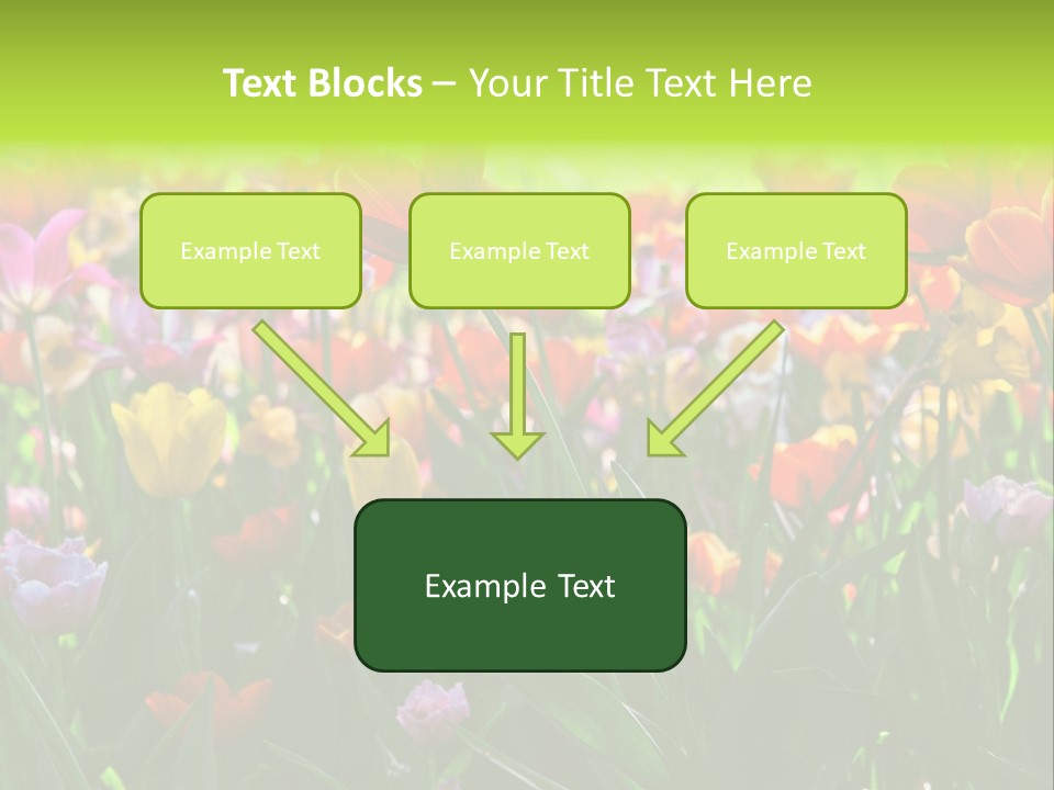Gardening Bright Petal PowerPoint Template