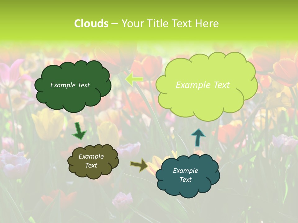 Gardening Bright Petal PowerPoint Template