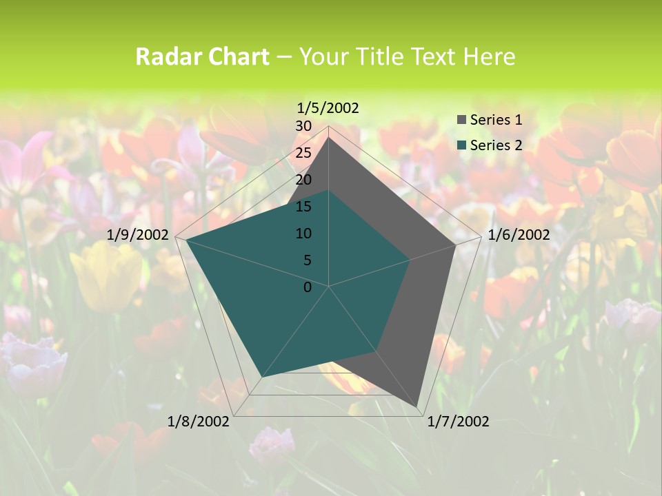 Gardening Bright Petal PowerPoint Template