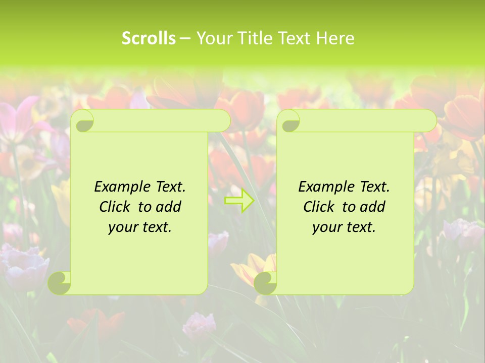 Gardening Bright Petal PowerPoint Template