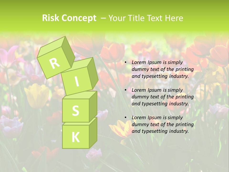 Gardening Bright Petal PowerPoint Template