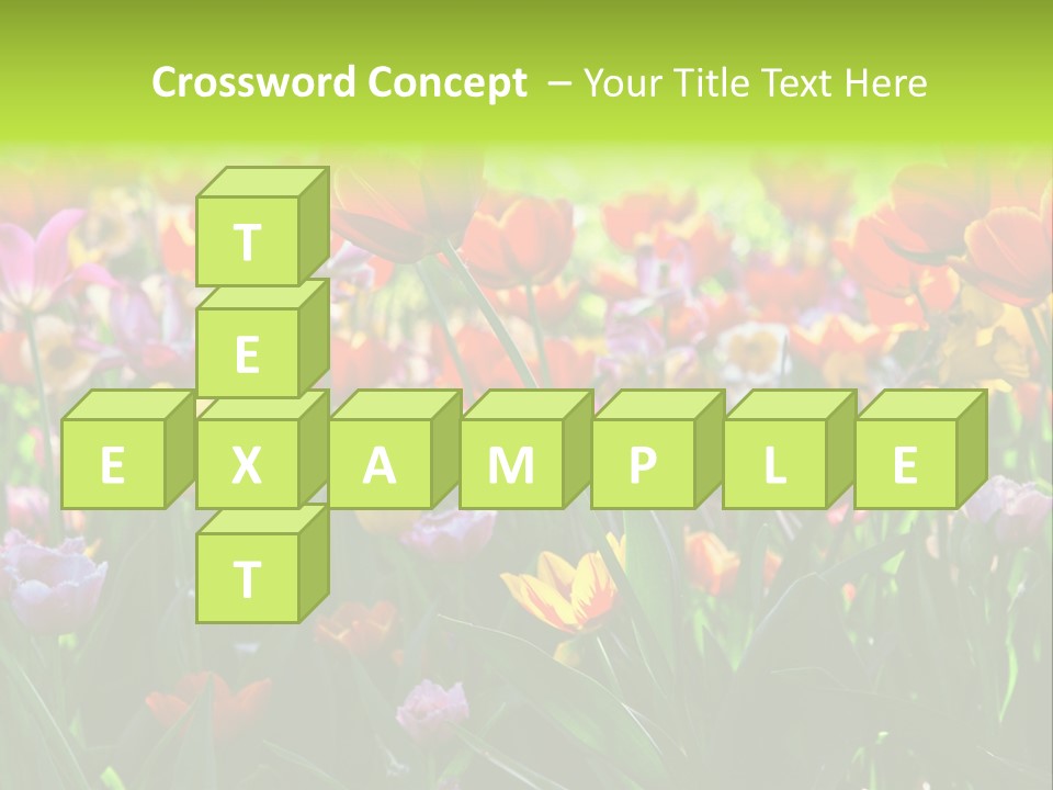 Gardening Bright Petal PowerPoint Template