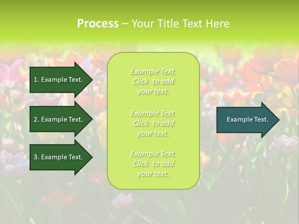 Gardening Bright Petal PowerPoint Template