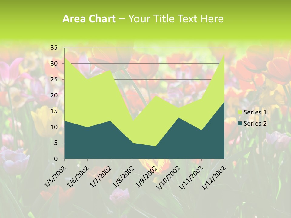 Gardening Bright Petal PowerPoint Template