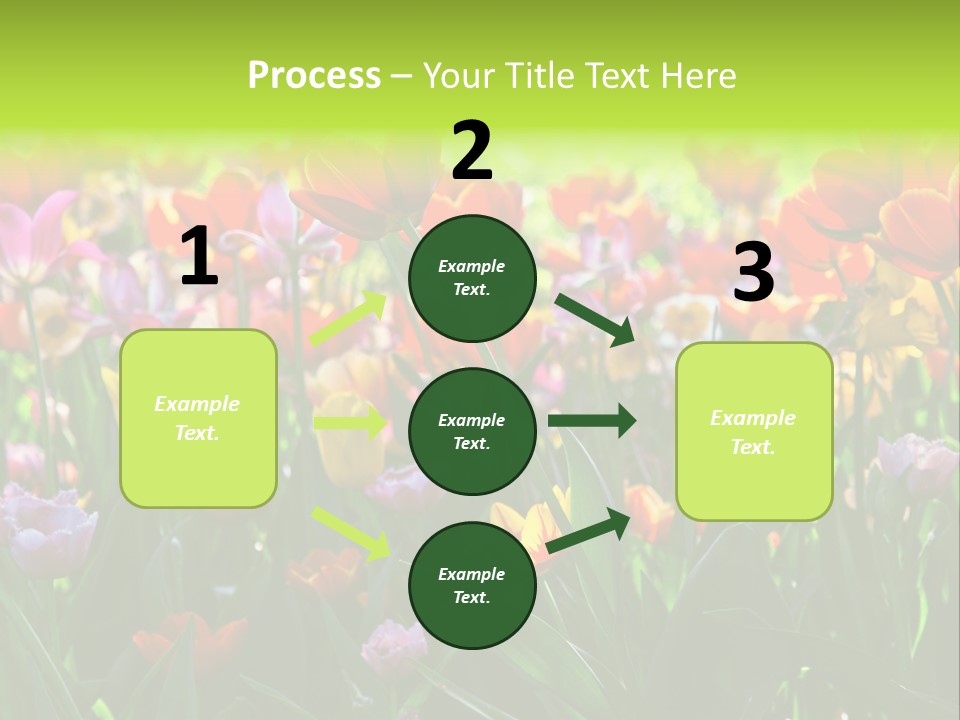 Gardening Bright Petal PowerPoint Template
