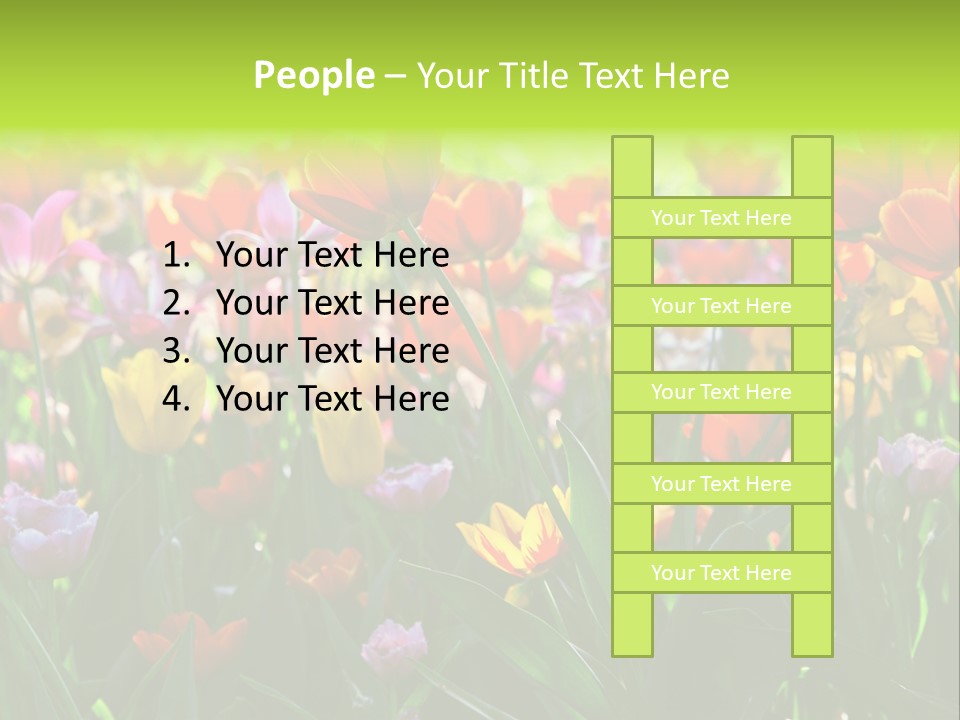 Gardening Bright Petal PowerPoint Template
