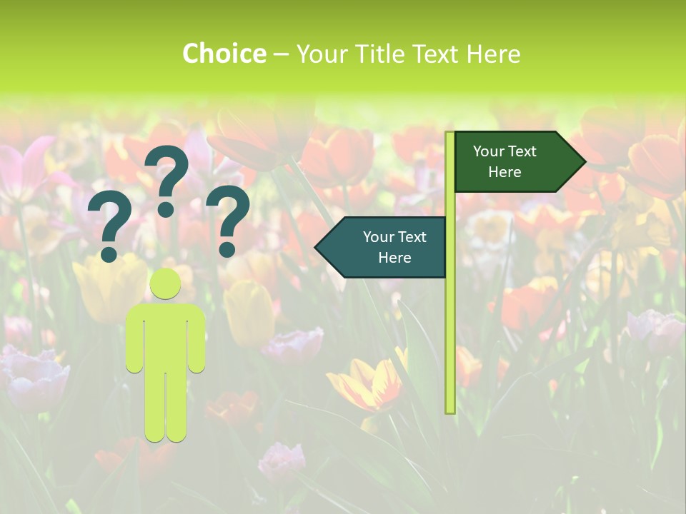 Gardening Bright Petal PowerPoint Template