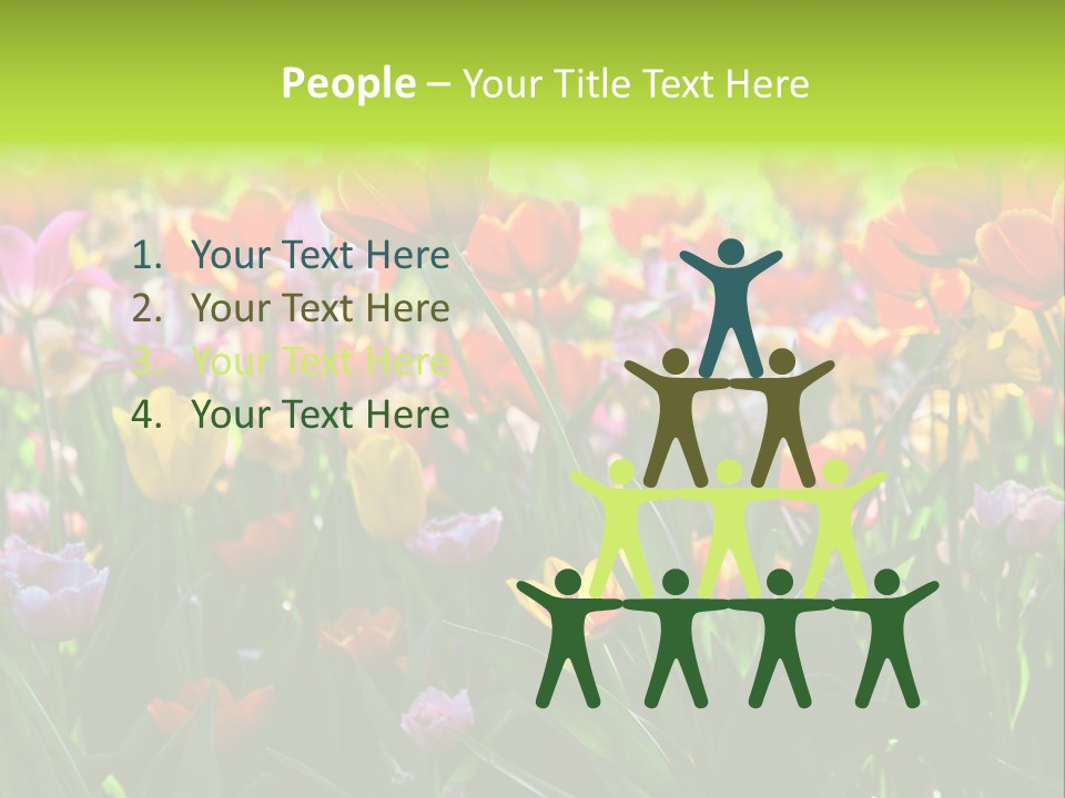 Gardening Bright Petal PowerPoint Template