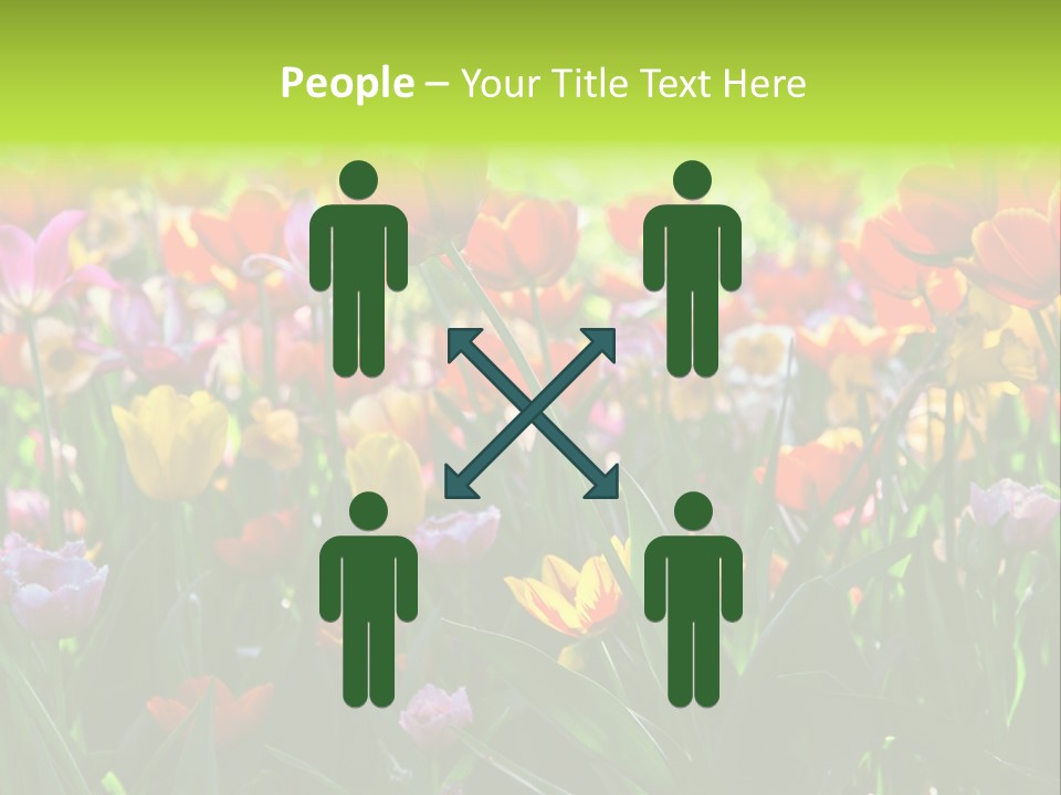 Gardening Bright Petal PowerPoint Template