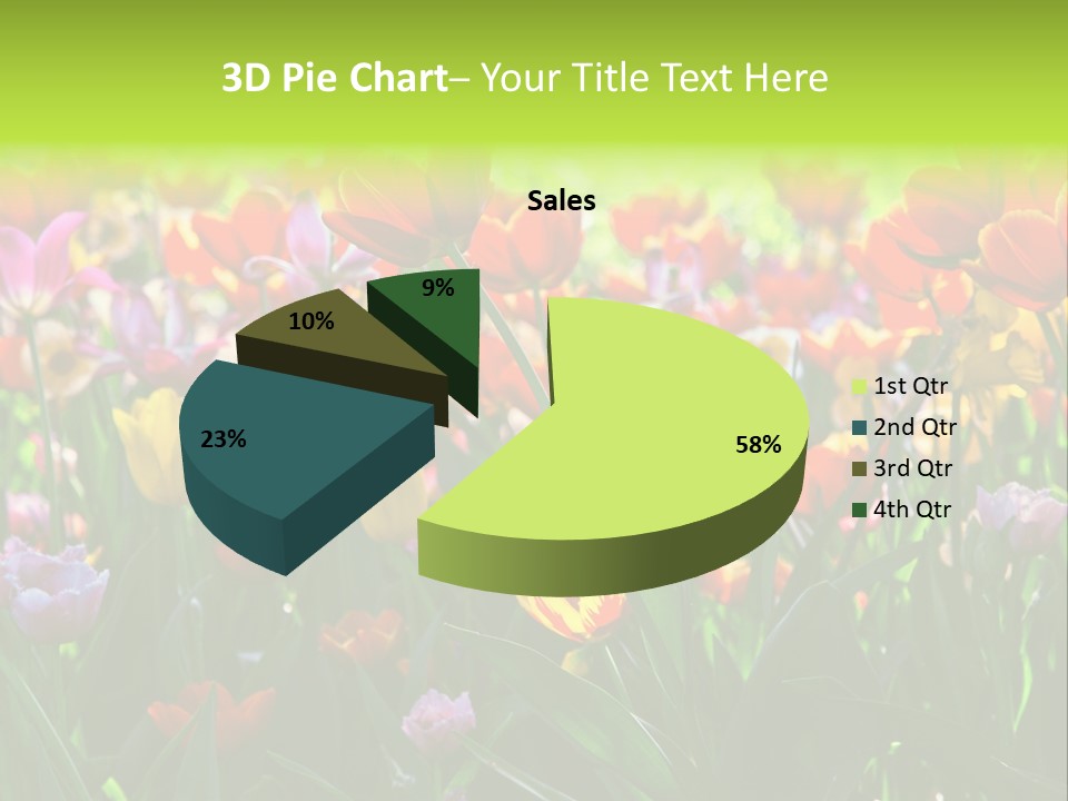 Gardening Bright Petal PowerPoint Template