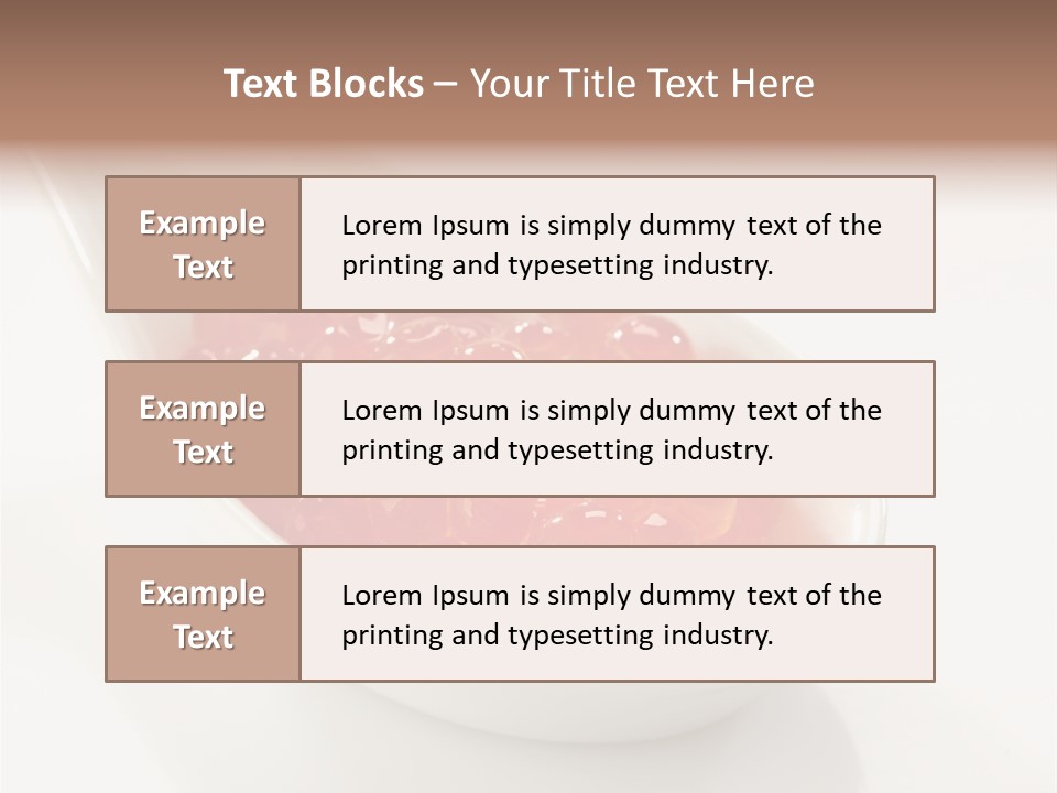 Dinner Egg Luxury PowerPoint Template
