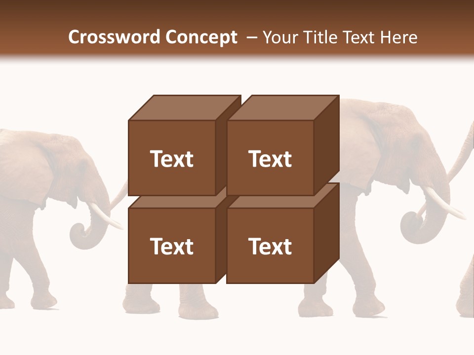 Conceptual Candidates March PowerPoint Template