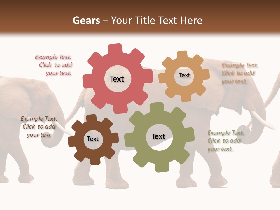 Conceptual Candidates March PowerPoint Template