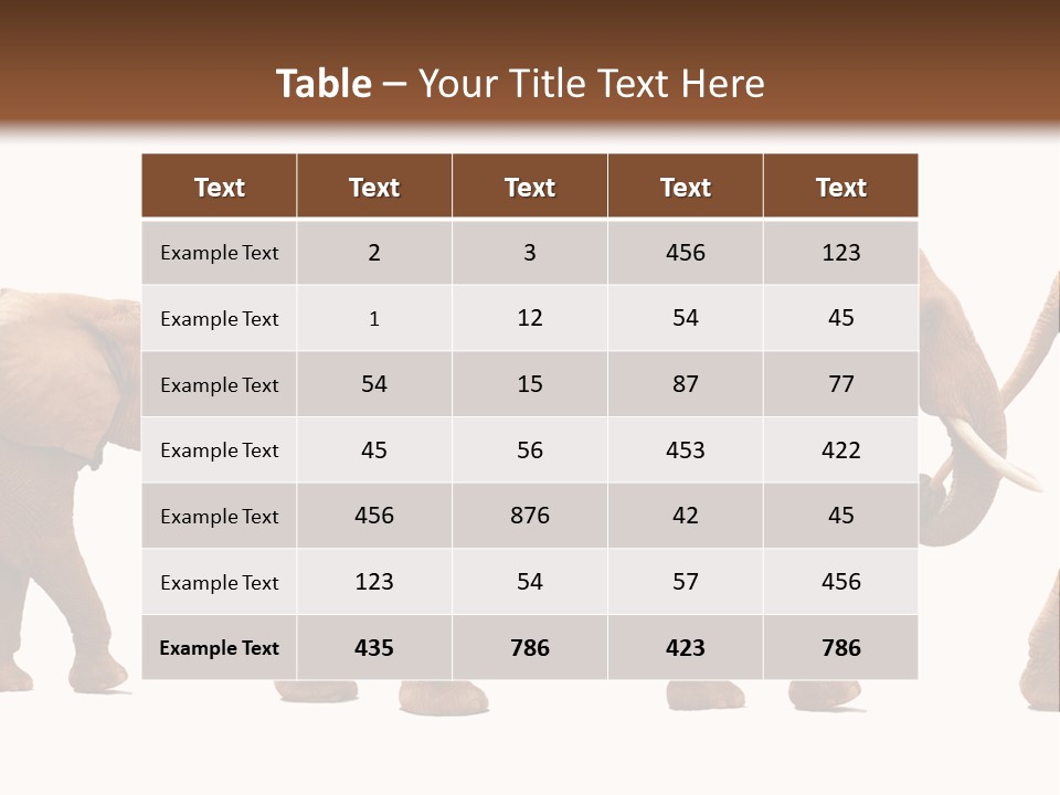 Conceptual Candidates March PowerPoint Template