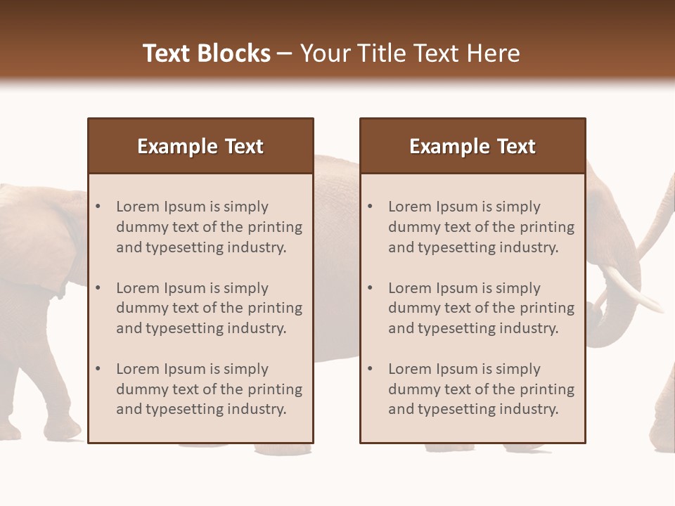 Conceptual Candidates March PowerPoint Template