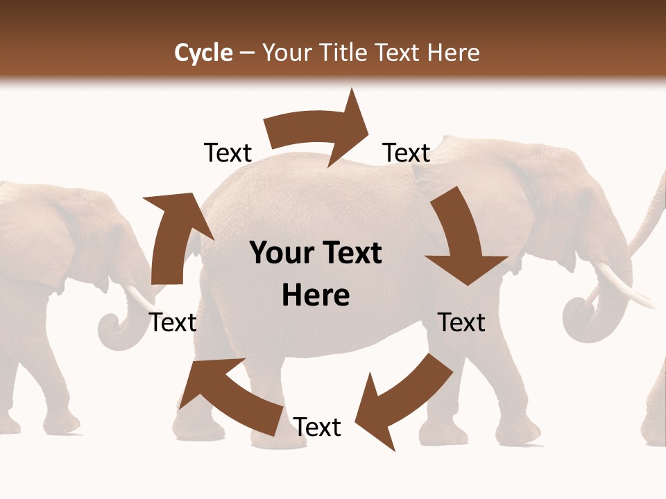 Conceptual Candidates March PowerPoint Template