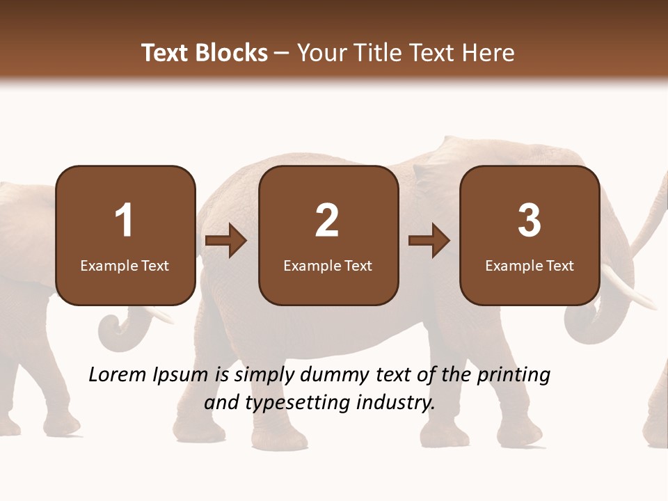 Conceptual Candidates March PowerPoint Template