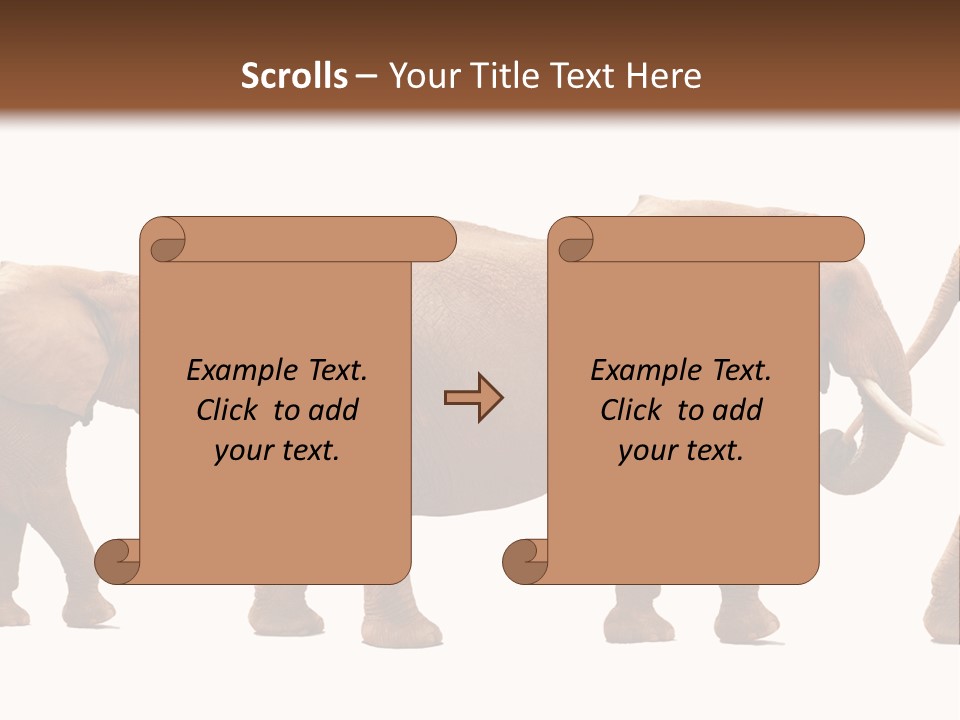 Conceptual Candidates March PowerPoint Template
