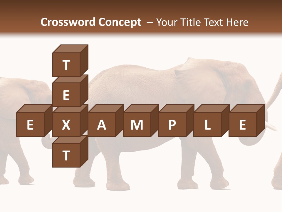 Conceptual Candidates March PowerPoint Template