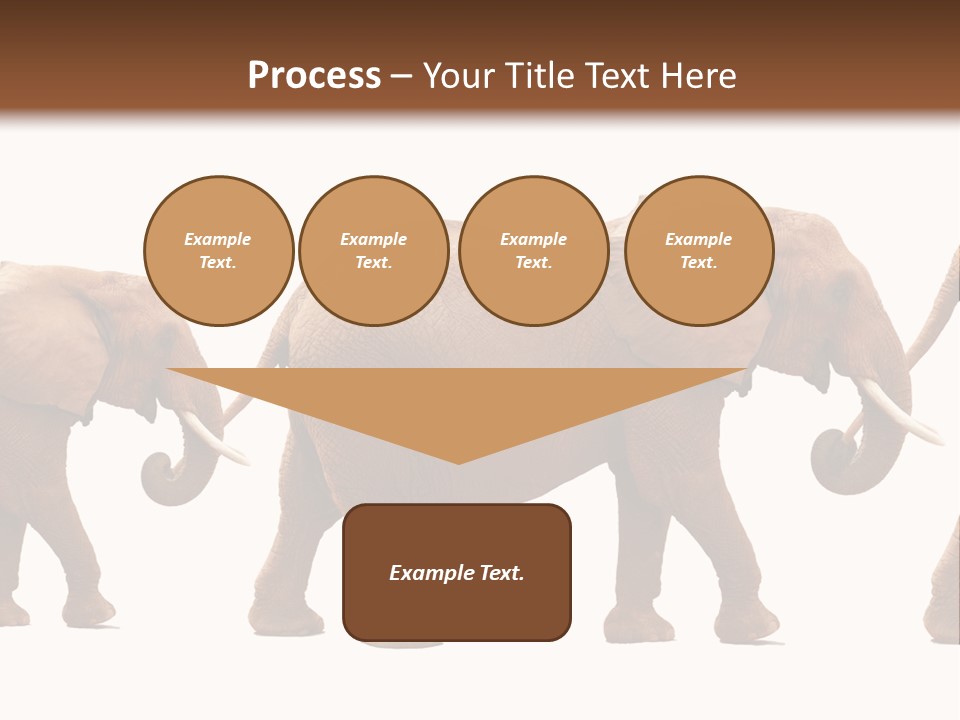 Conceptual Candidates March PowerPoint Template