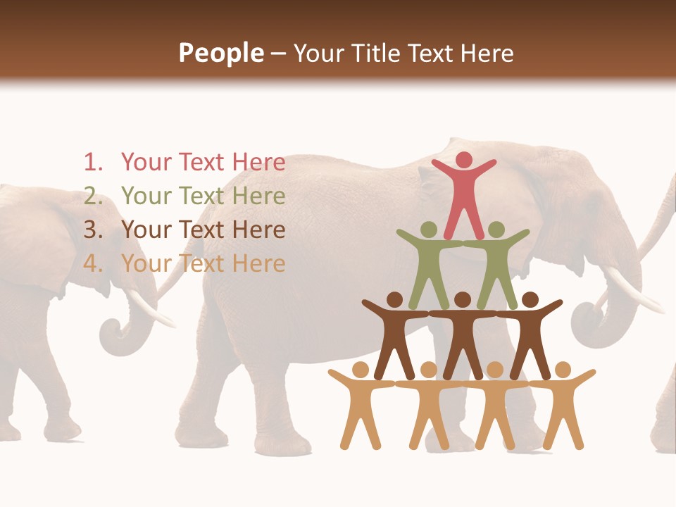 Conceptual Candidates March PowerPoint Template