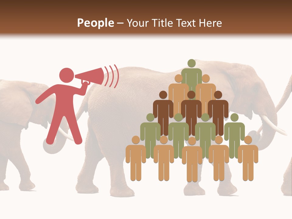 Conceptual Candidates March PowerPoint Template