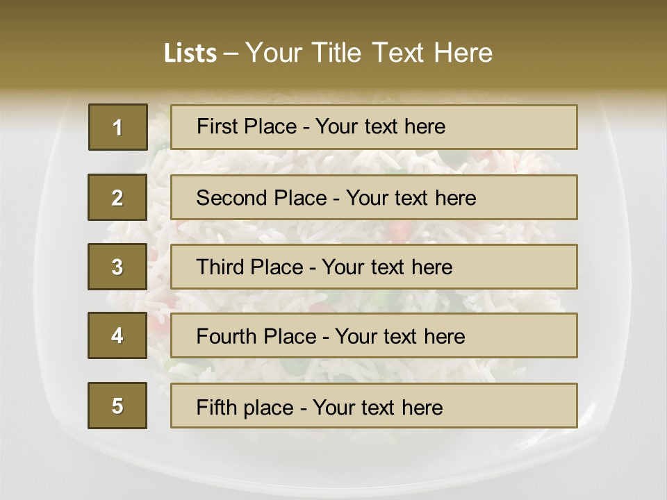 Ramadan India Restaurant PowerPoint Template