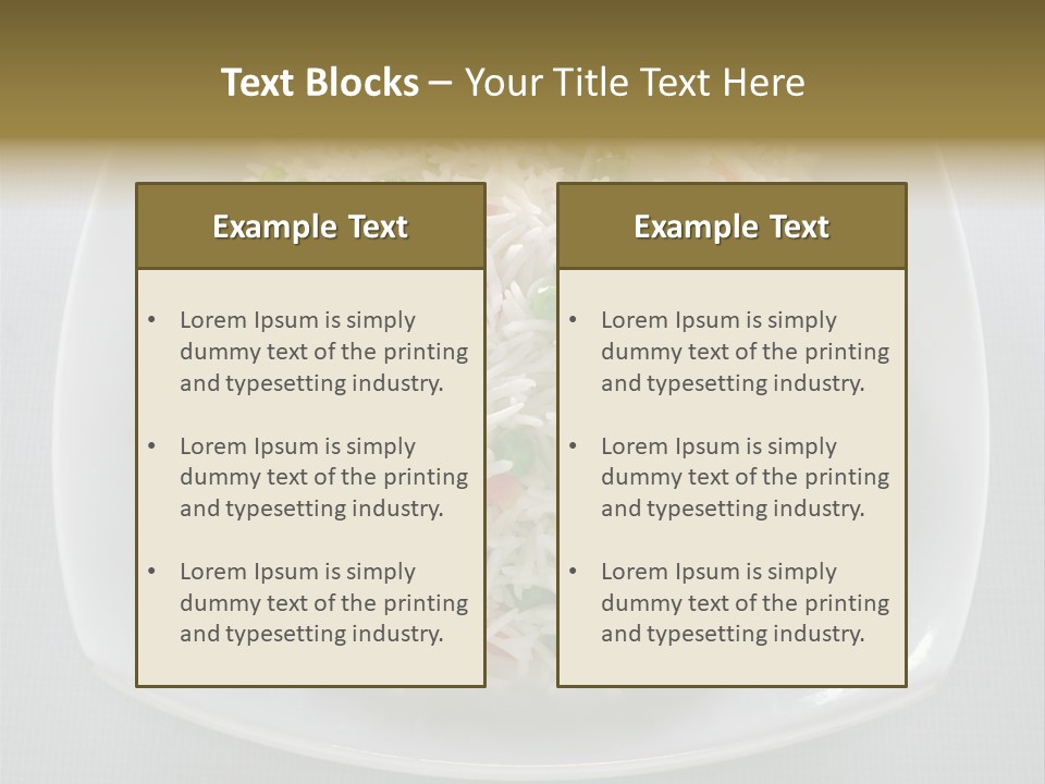 Ramadan India Restaurant PowerPoint Template