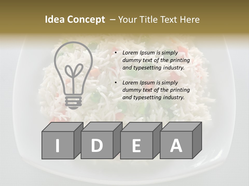 Ramadan India Restaurant PowerPoint Template