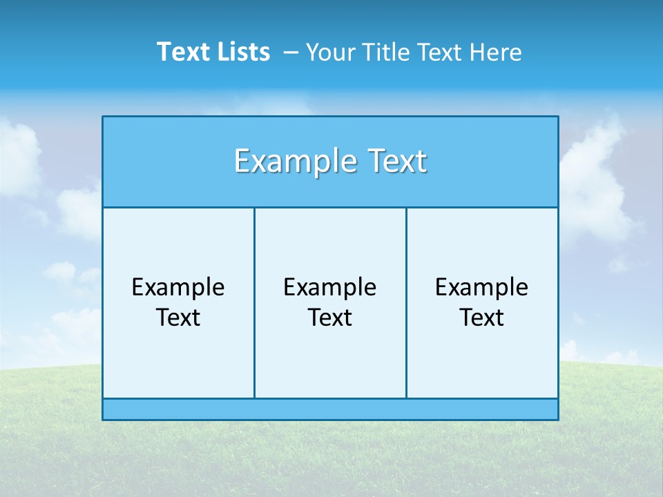 Sun Peace Nature PowerPoint Template