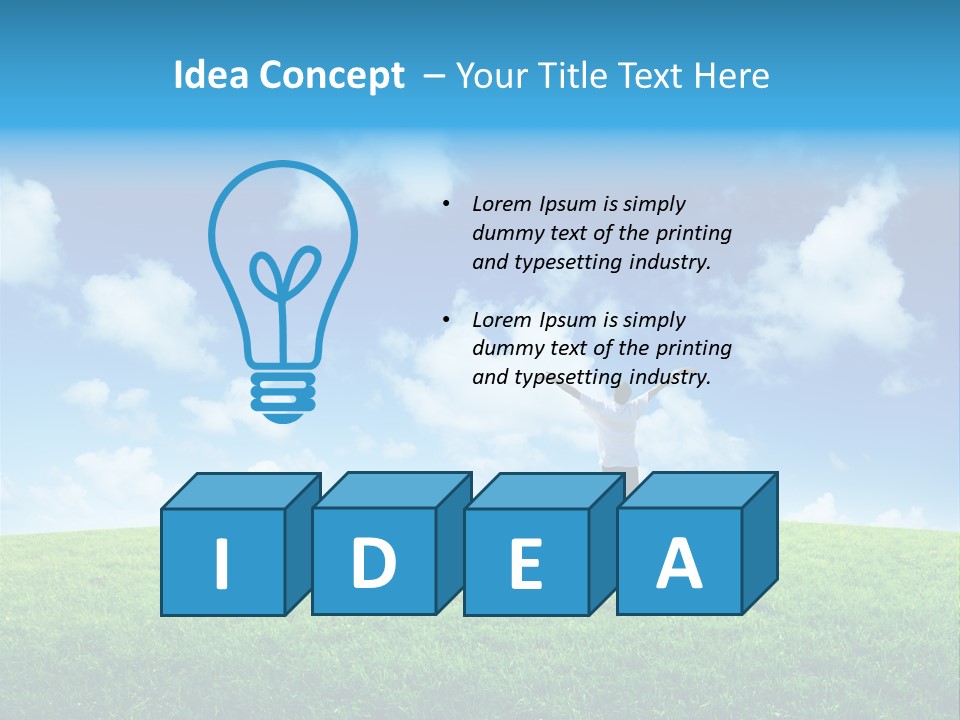 Sun Peace Nature PowerPoint Template