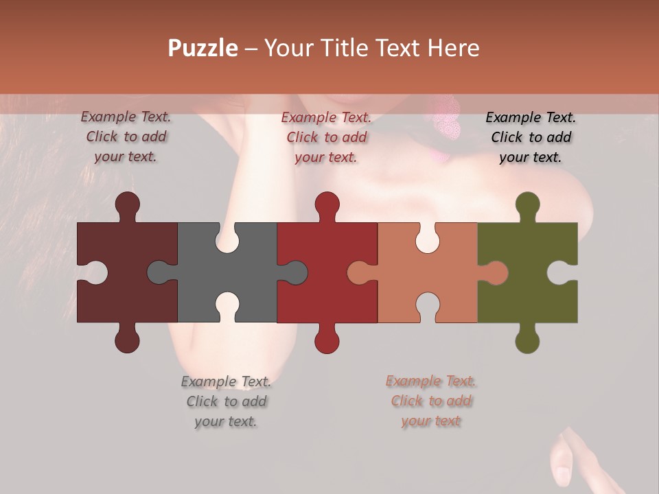 Perfect Girl Dress PowerPoint Template