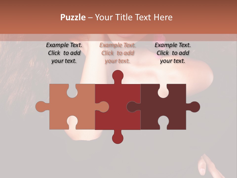 Perfect Girl Dress PowerPoint Template