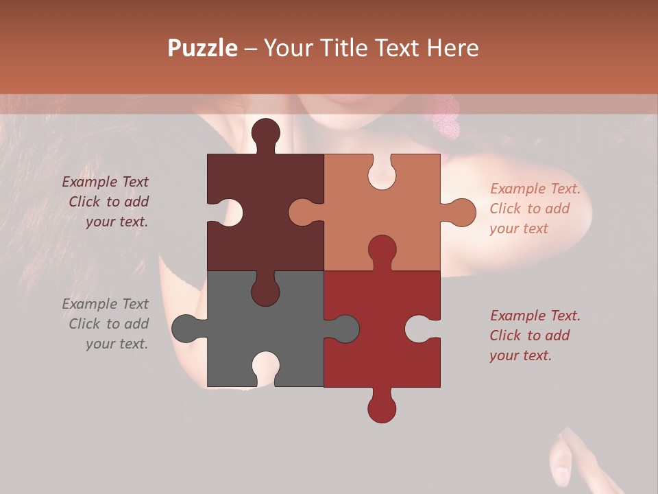 Perfect Girl Dress PowerPoint Template