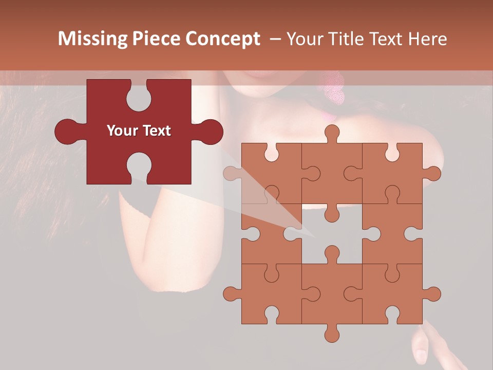 Perfect Girl Dress PowerPoint Template