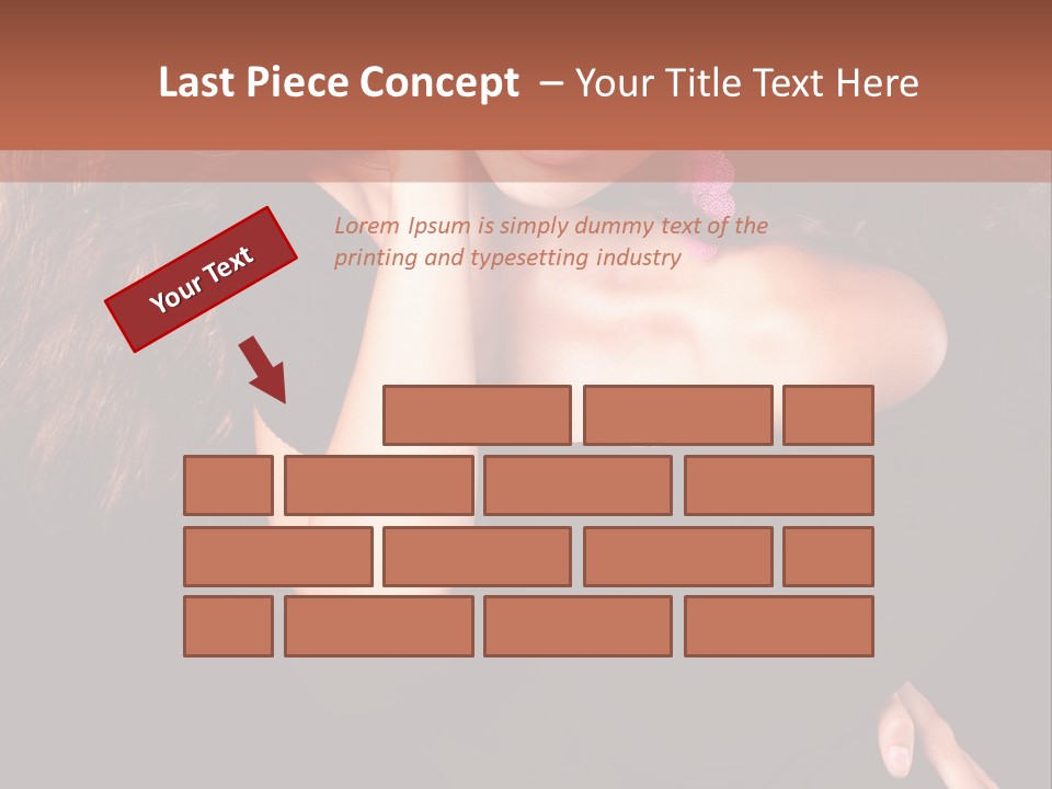 Perfect Girl Dress PowerPoint Template