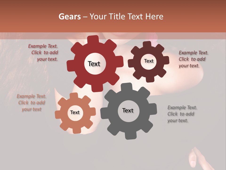 Perfect Girl Dress PowerPoint Template