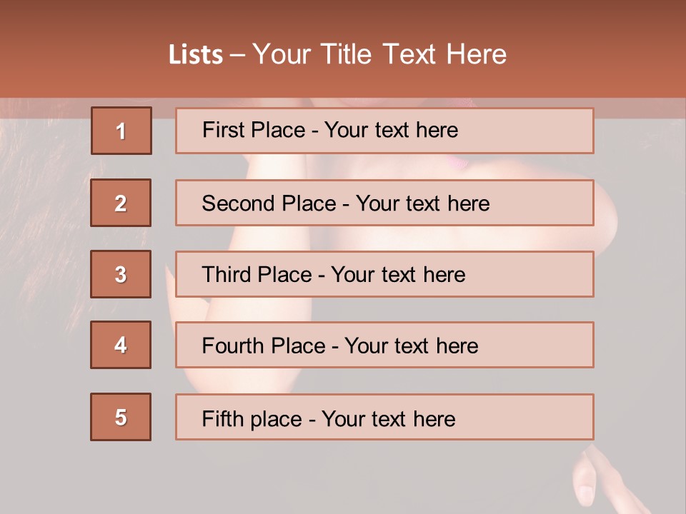 Perfect Girl Dress PowerPoint Template