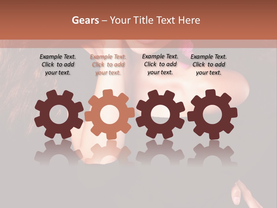 Perfect Girl Dress PowerPoint Template