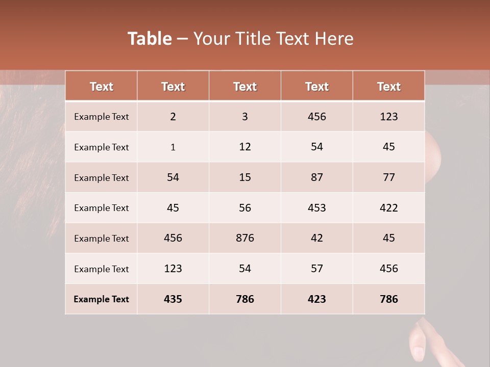 Perfect Girl Dress PowerPoint Template