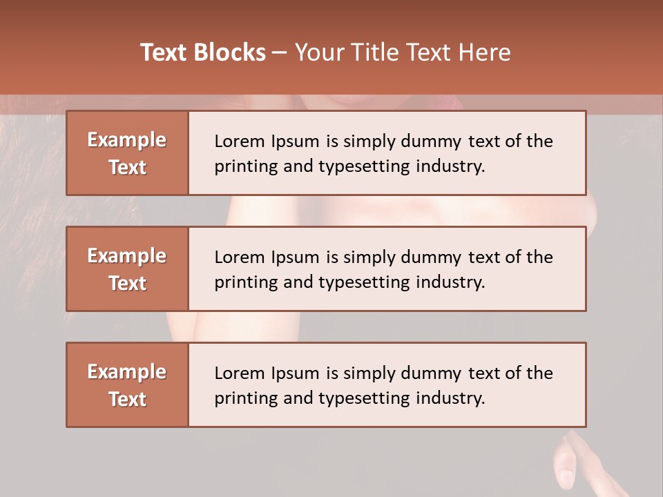 Perfect Girl Dress PowerPoint Template