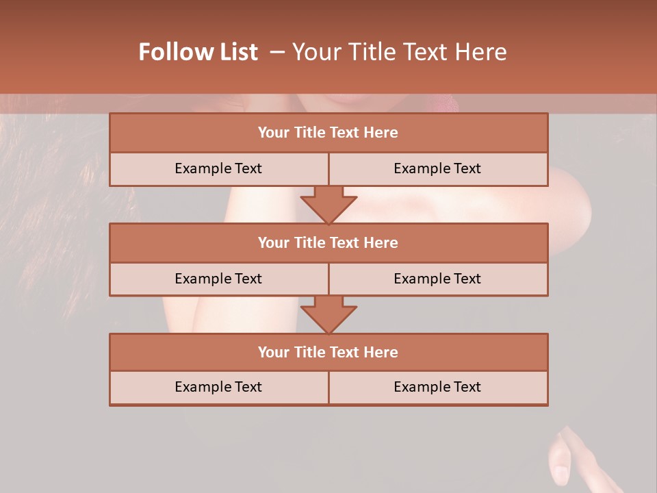 Perfect Girl Dress PowerPoint Template