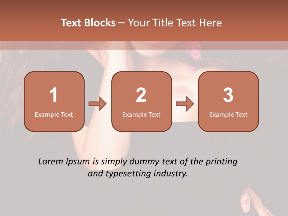 Perfect Girl Dress PowerPoint Template